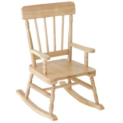 Simply Classic Oak Finish Rocker